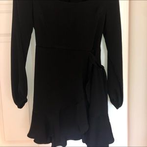 Black long sleeve dress from Express